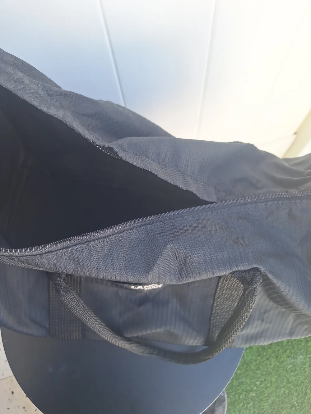 Lancome Paris Black Duffel Bag